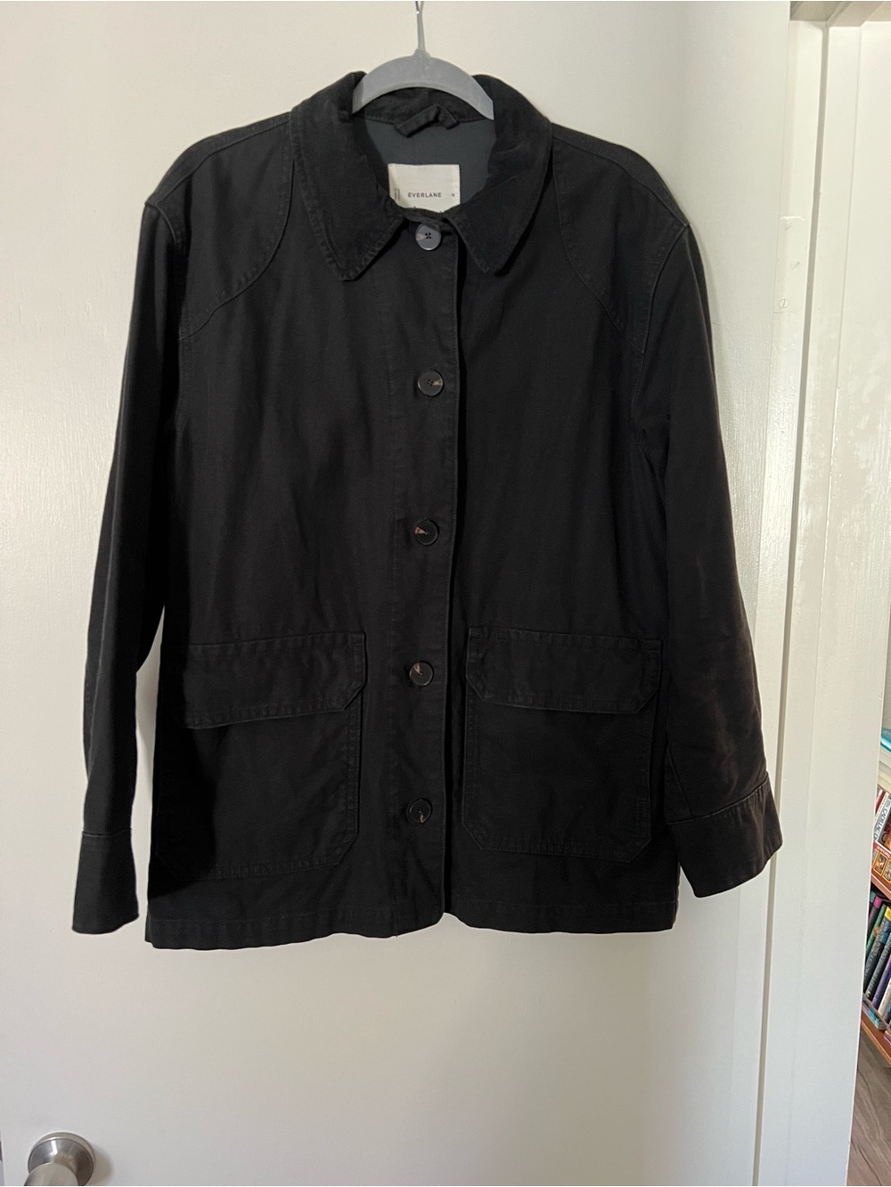 Everlane Black Chore Coat